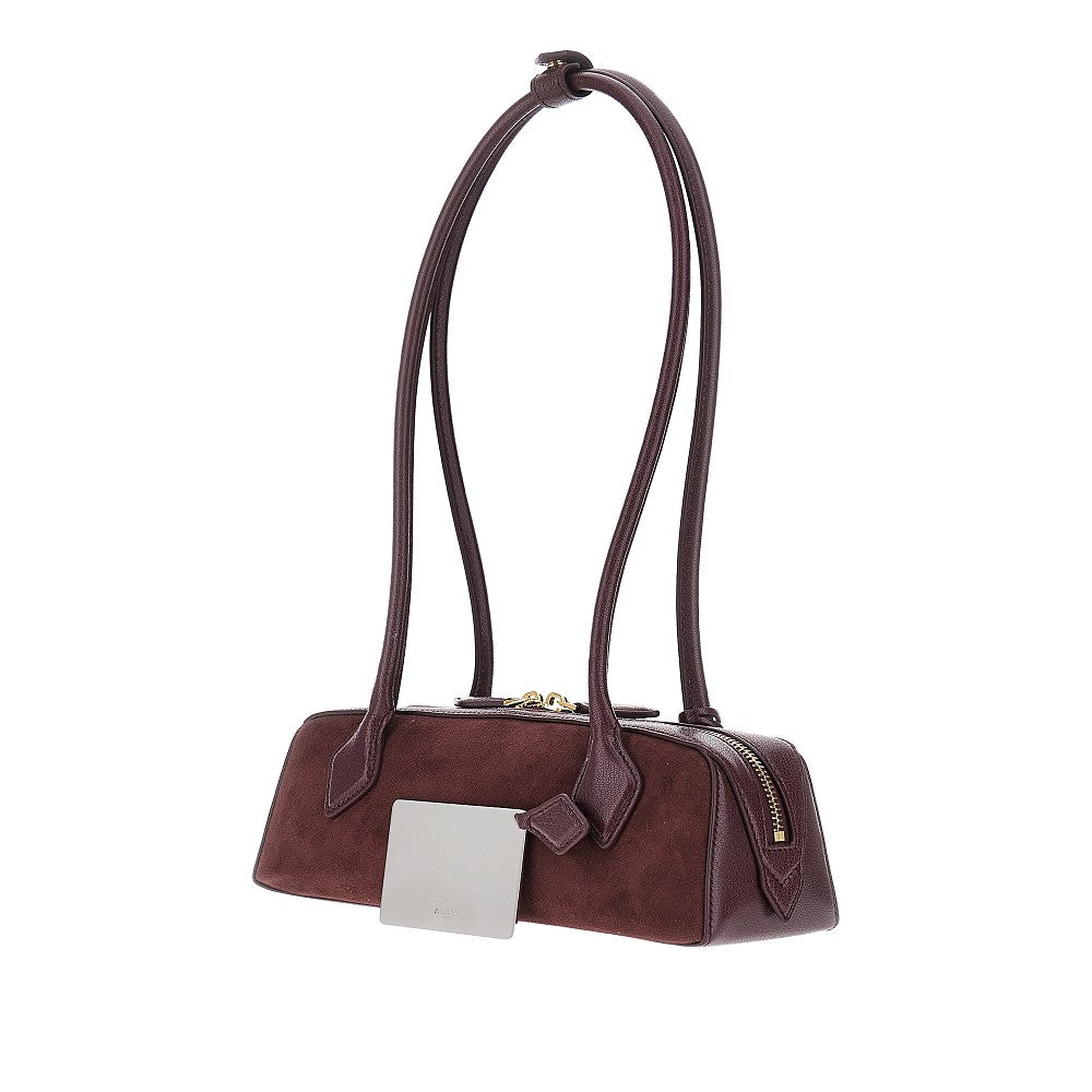 Borsa 'Le Teckel' piccola in suede