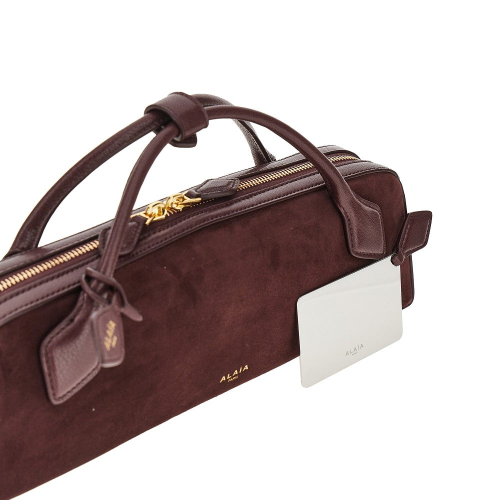 Pochette 'Le Teckel' in pelle scamosciata