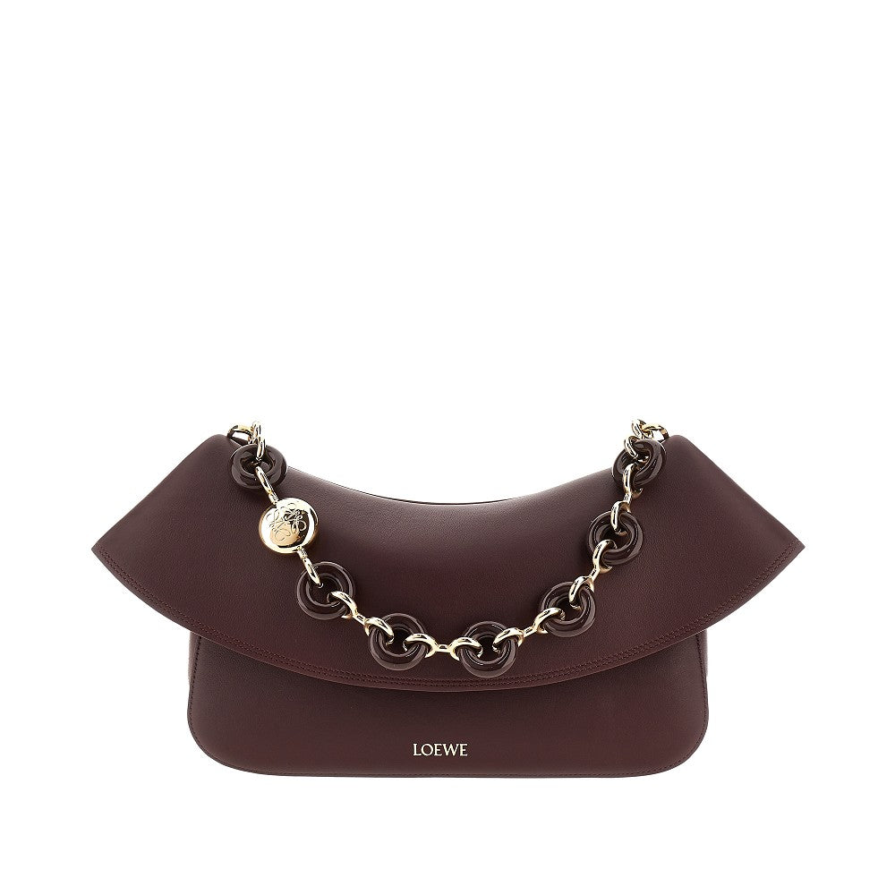 Borsa 'Ola' media in pelle