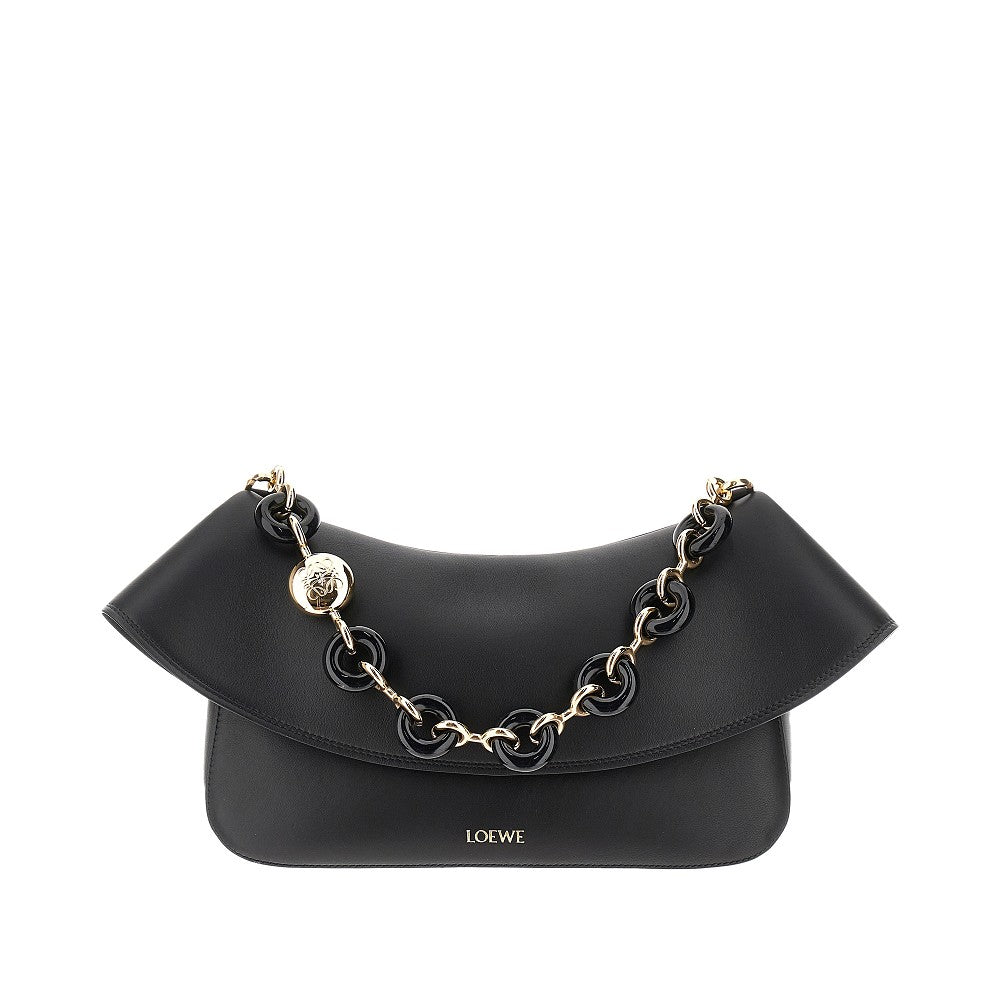 Borsa 'Ola' media in pelle