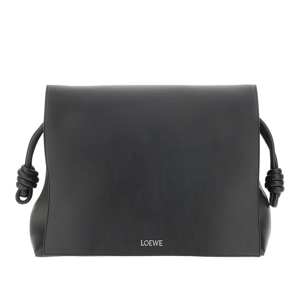 Leather 'Flamenco' satchel bag