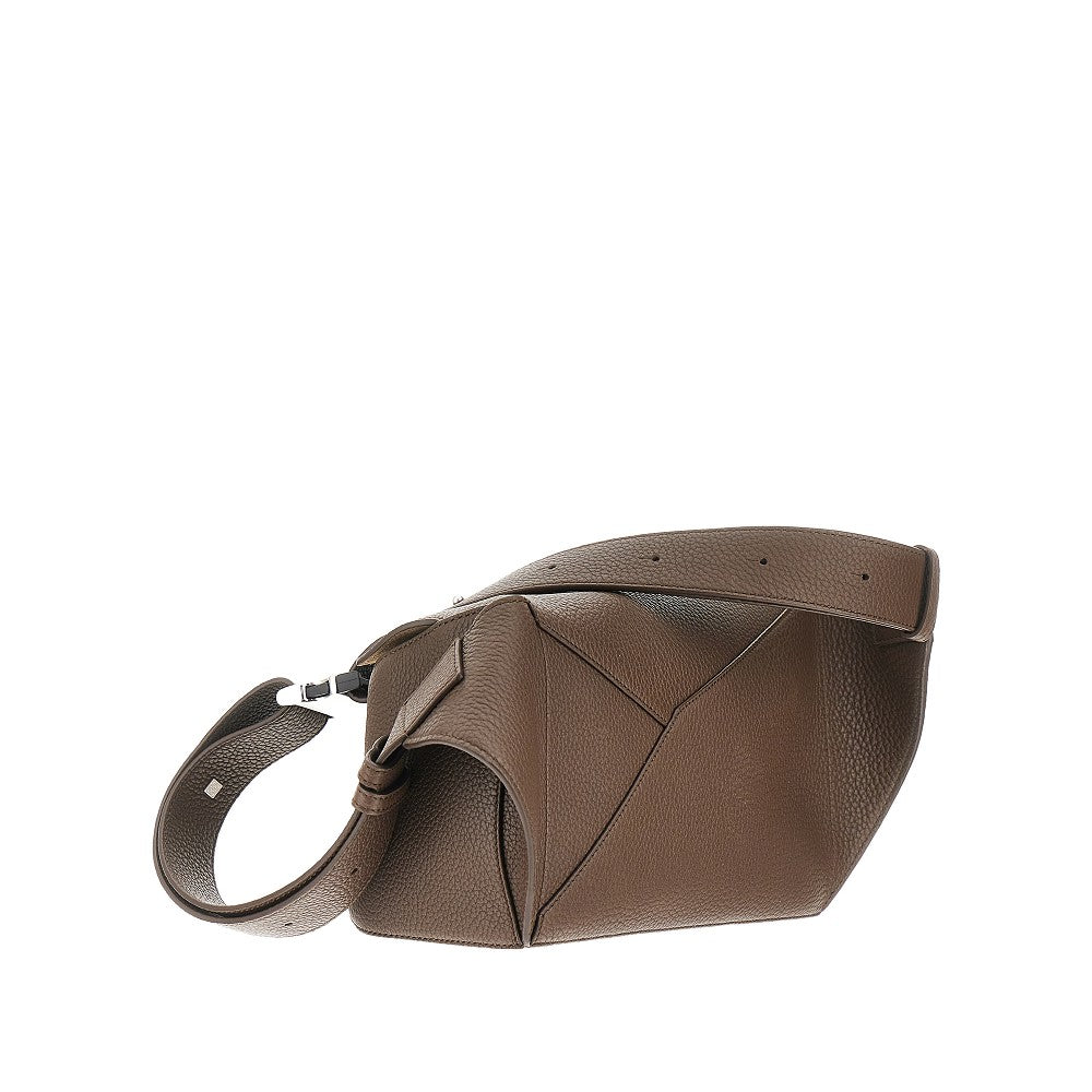 Marsupio 'Puzzle' piccolo in pelle martellata