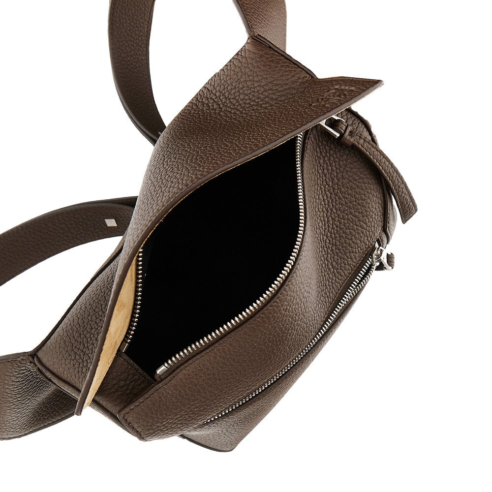 Marsupio 'Puzzle' piccolo in pelle martellata