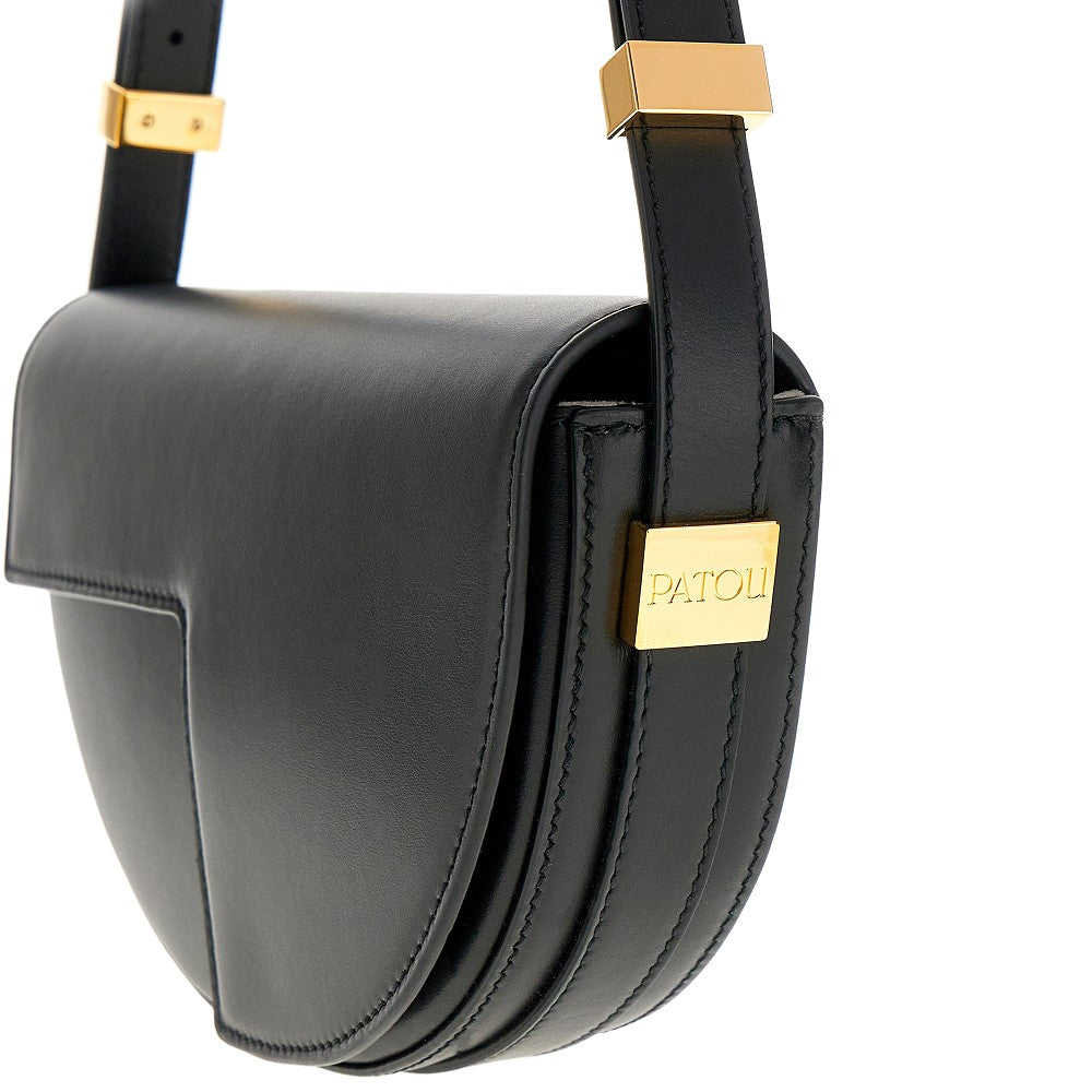 Leather 'Le Petit Patou' bag