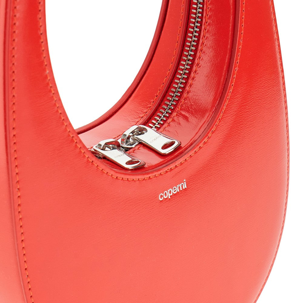 Glossy leather mini 'Swipe' bag