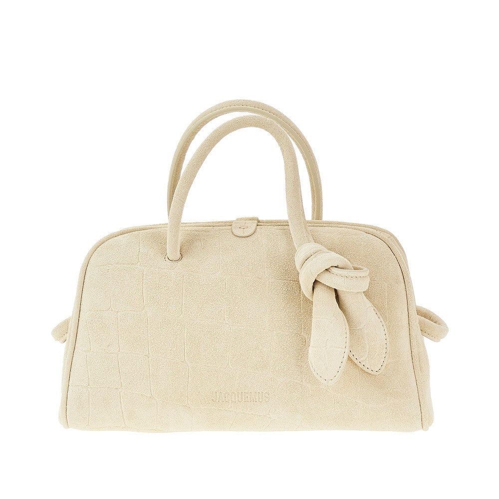 Suede leather small 'Turismo' bag