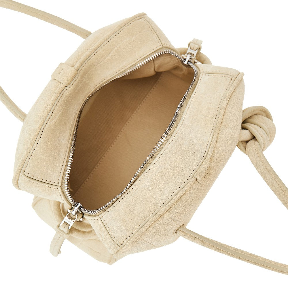 Suede leather small 'Turismo' bag