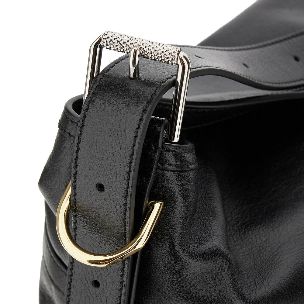 Borsa 'Voyou' media in pelle