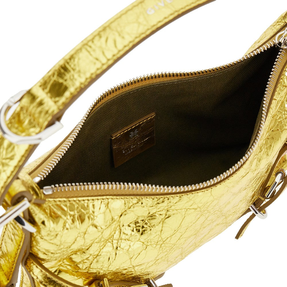 Borsa 'Voyou' mini in pelle laminata