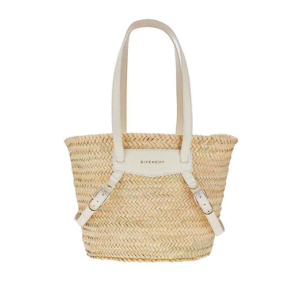 Borsa basket 'Voyou' media in paglia