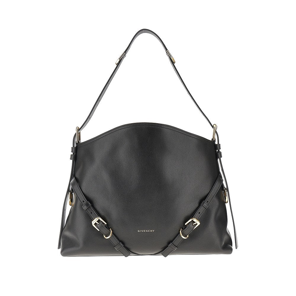 Leather medium 'Voyou' bag