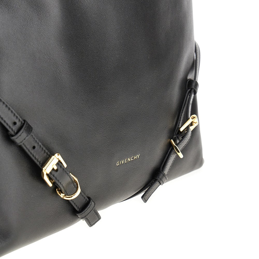 Leather medium 'Voyou' bag