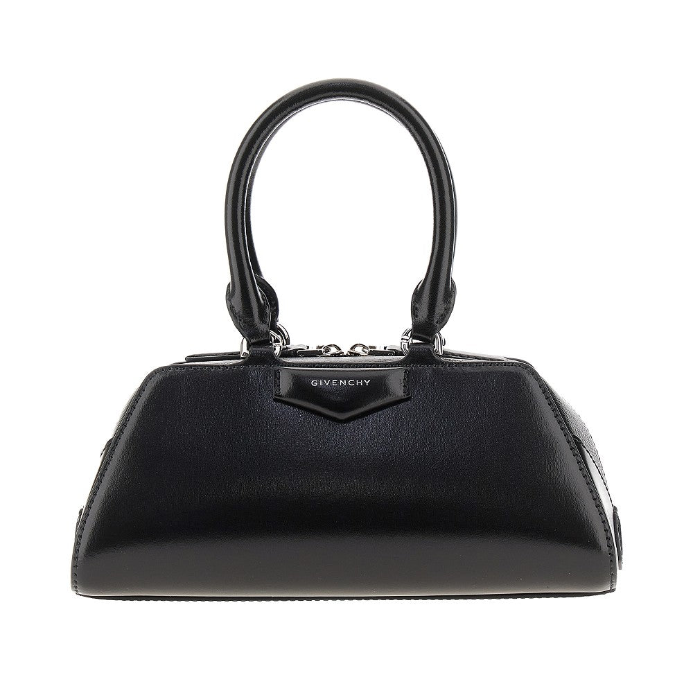 Leather mini 'Antigona East-West' bag