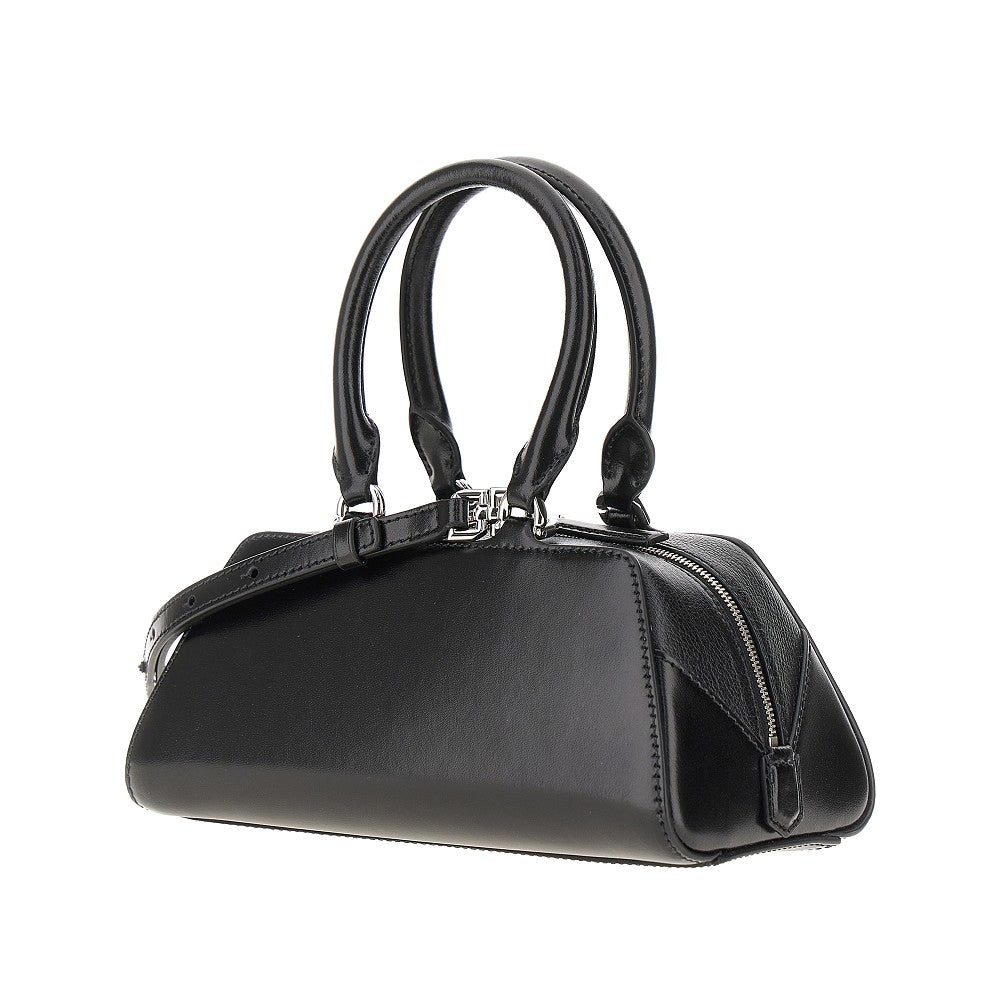 Leather mini 'Antigona East-West' bag