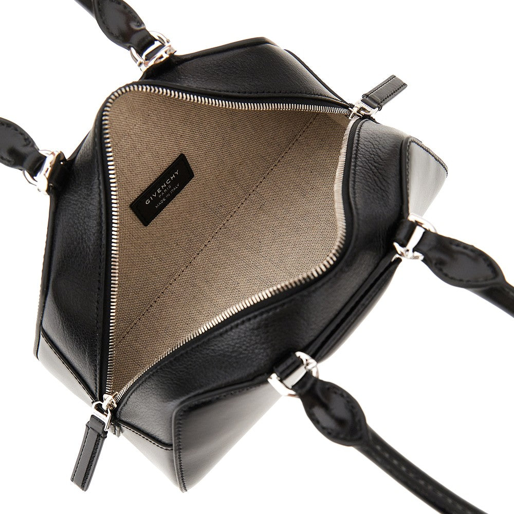 Leather mini 'Antigona East-West' bag