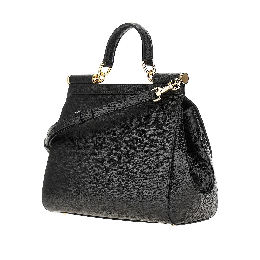 Borsa 'Sicily' grande in pelle Dauphine