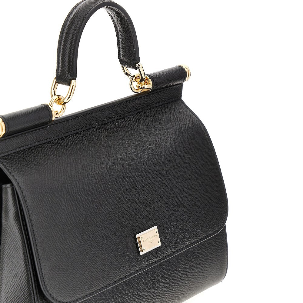 Borsa 'Sicily' grande in pelle Dauphine