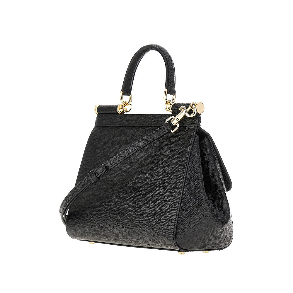 Borsa 'Sicily' media in pelle Dauphine