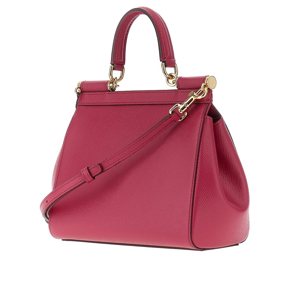 Borsa 'Sicily' piccola in pelle Dauphine