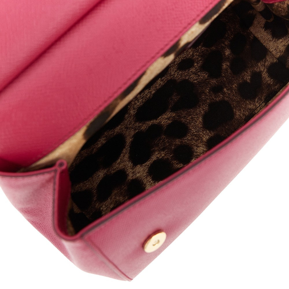 Borsa 'Sicily' piccola in pelle Dauphine