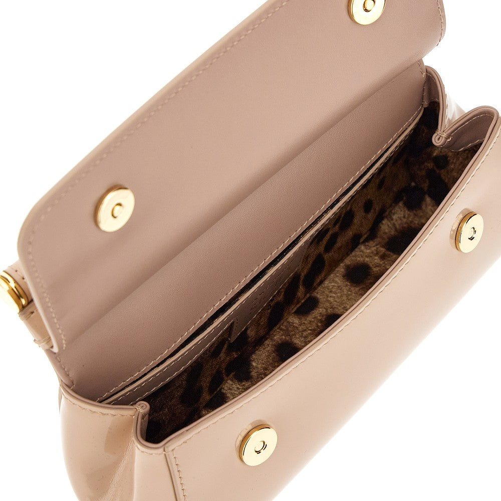 Borsa 'Sicily' piccola in pelle lucida