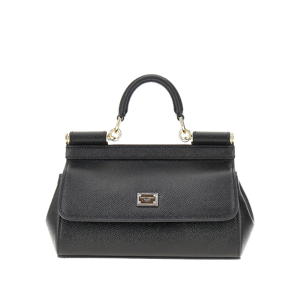 Borsa 'Sicily' piccola in pelle Dauphine