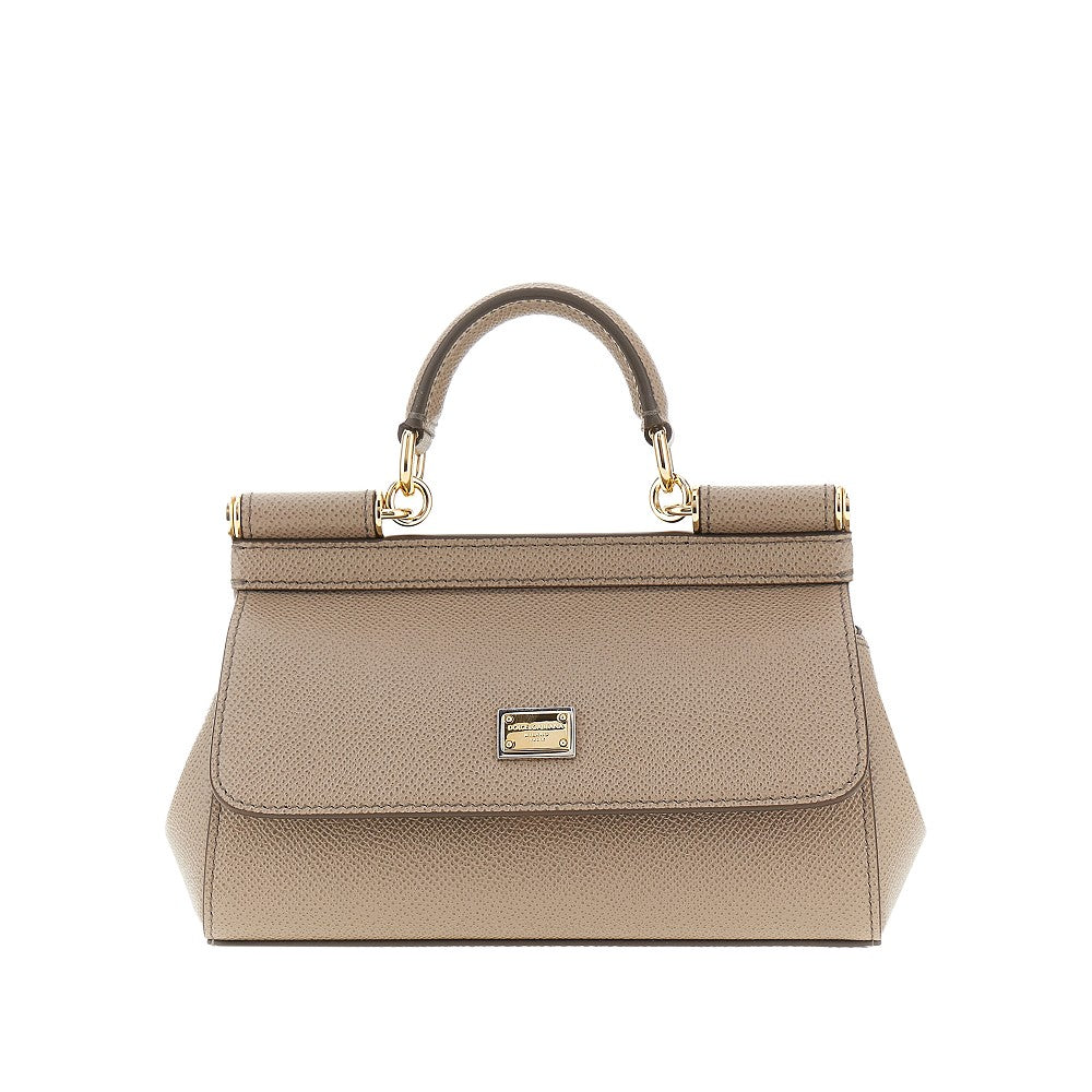 Borsa 'Sicily' piccola in pelle Dauphine