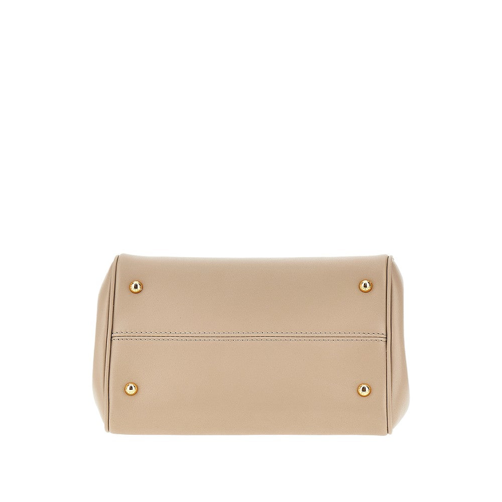 Borsa 'My Sicily' in pelle plongé