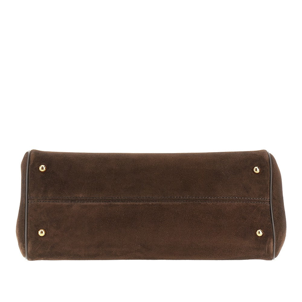 Suede leather 'My Sicily' handbag