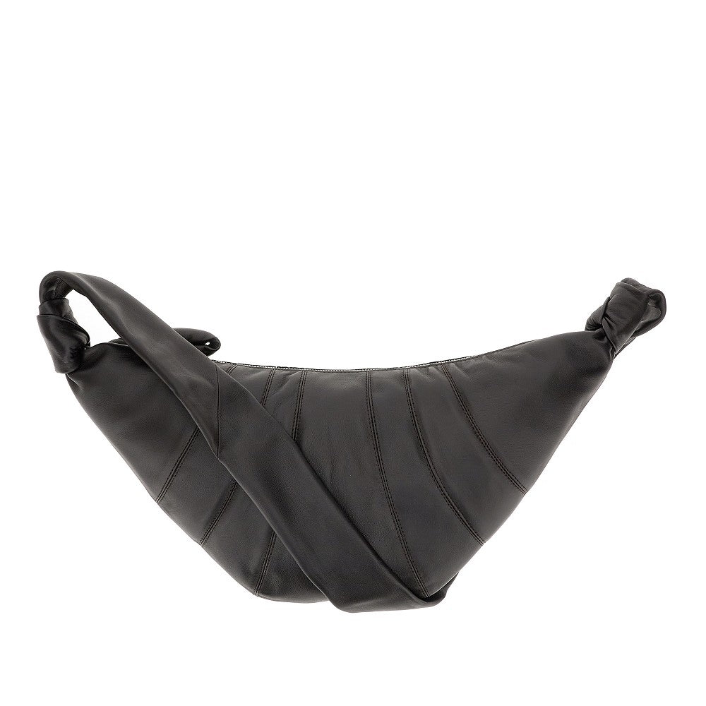 Nappa leather medium 'Croissant' bag