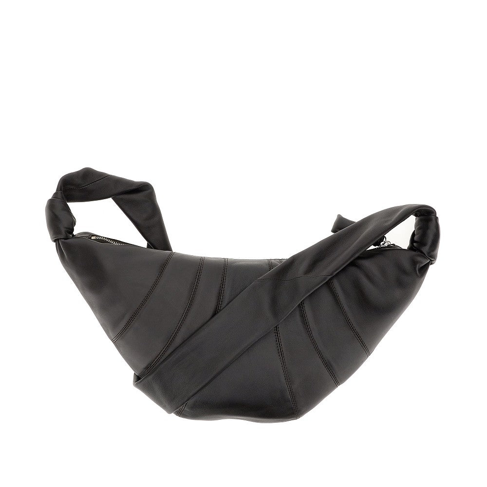 Nappa leather medium 'Croissant' bag