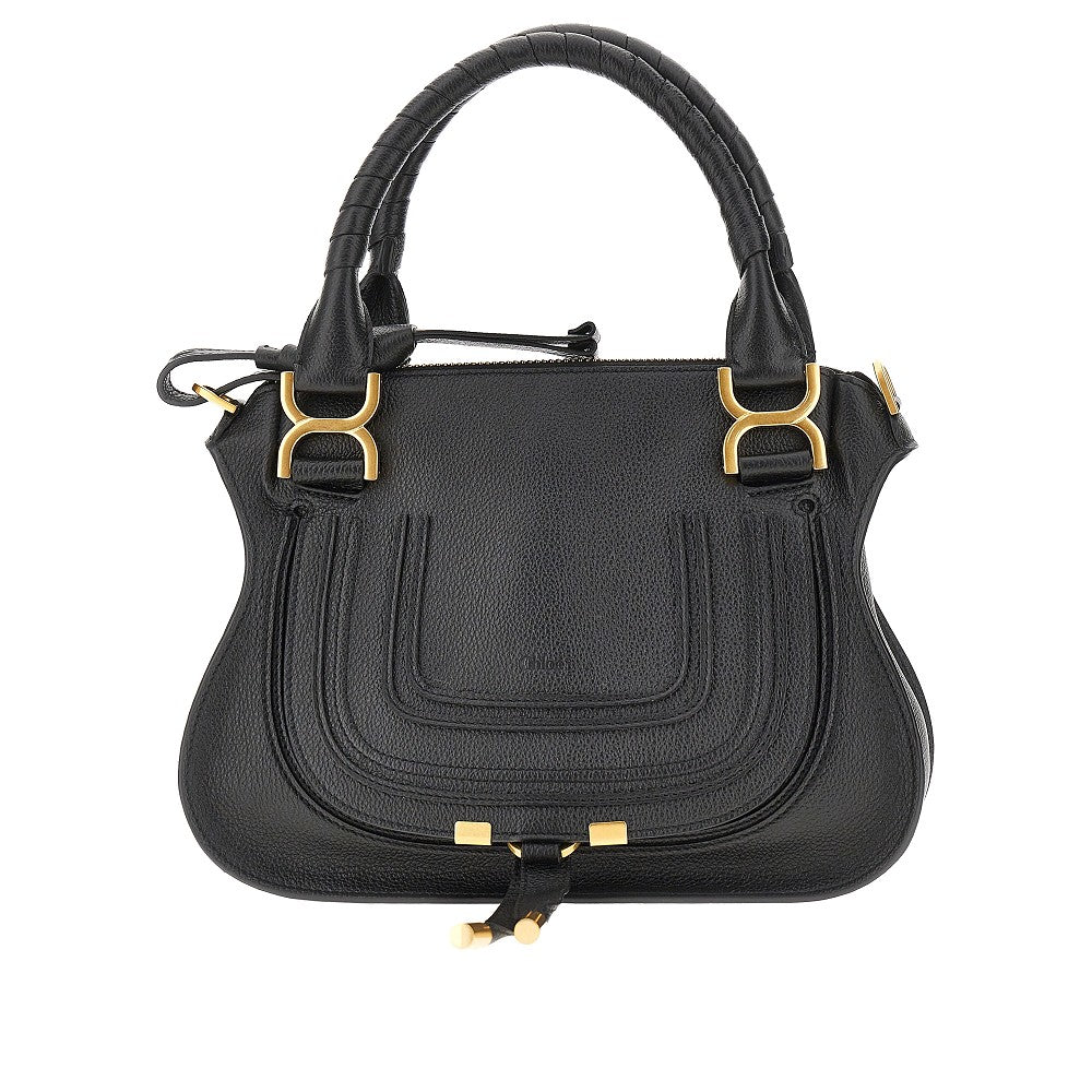 Borsa 'Marcie' piccola in pelle granata