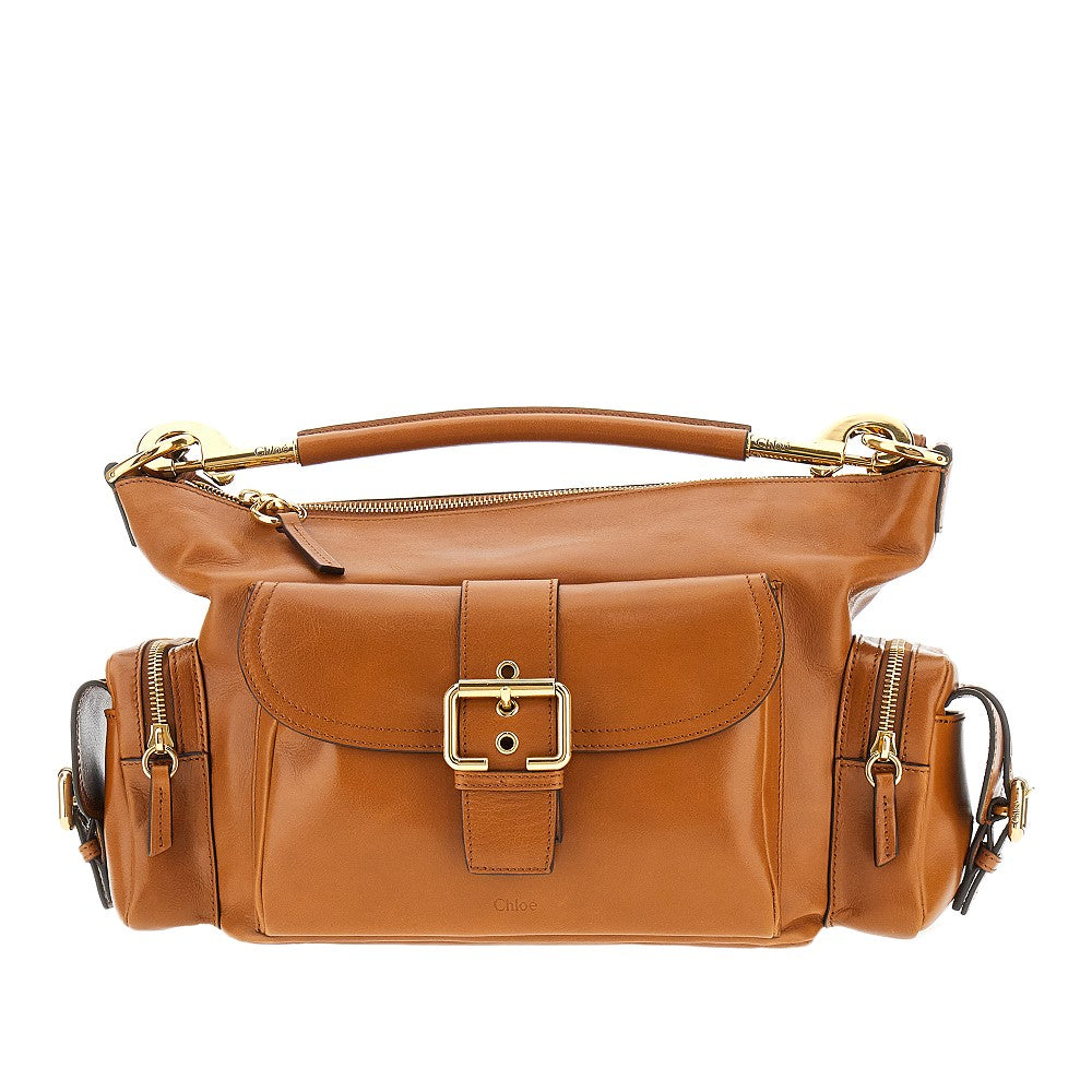 Leather camera bag