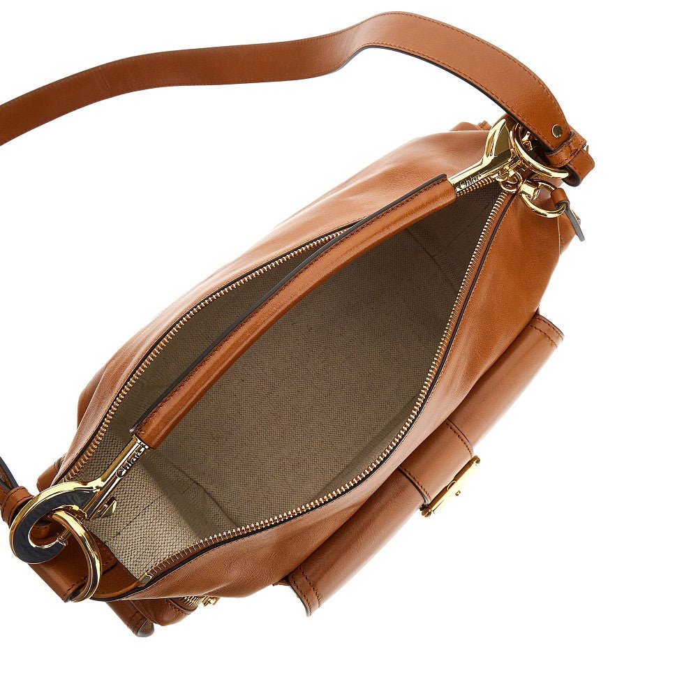 Leather camera bag