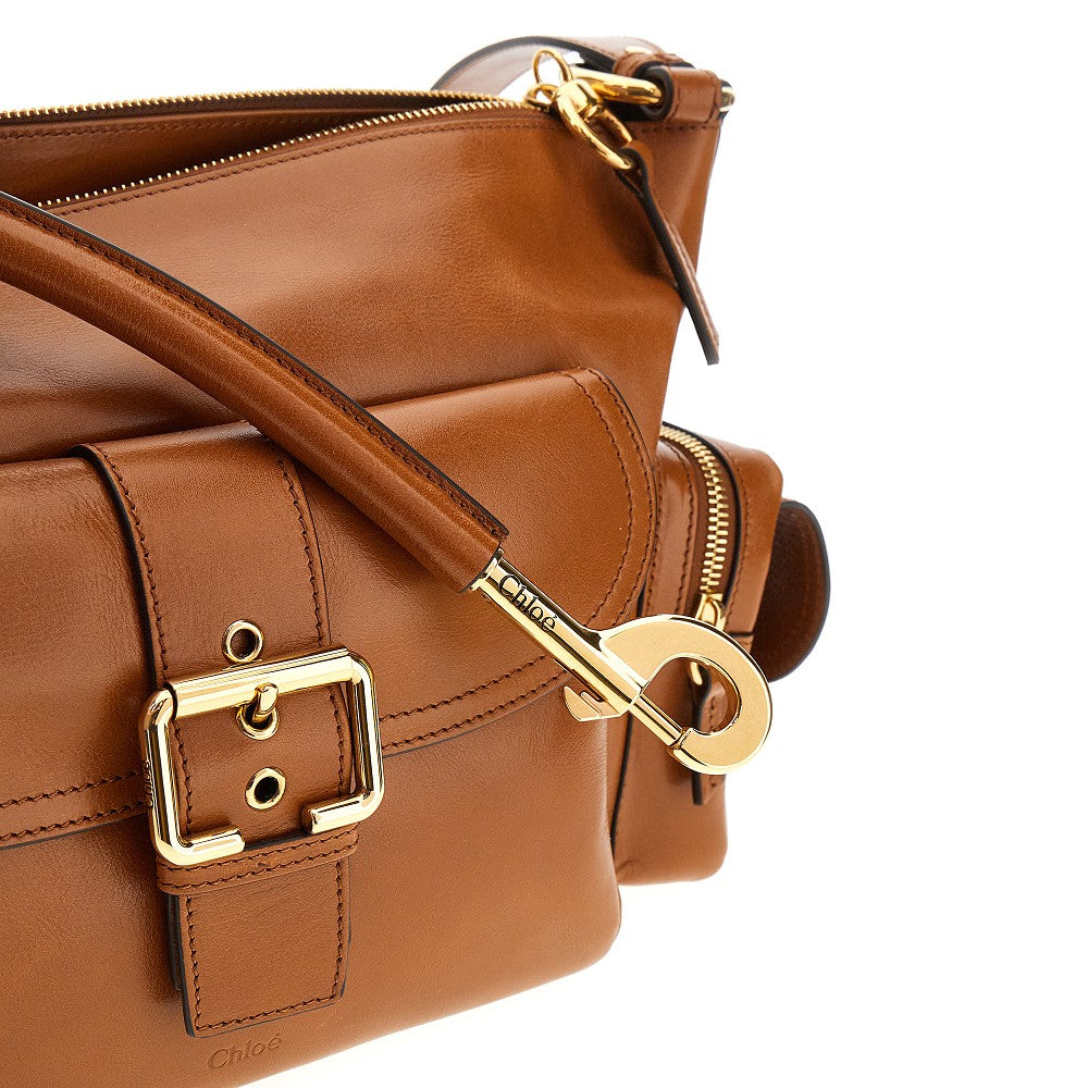 Leather camera bag