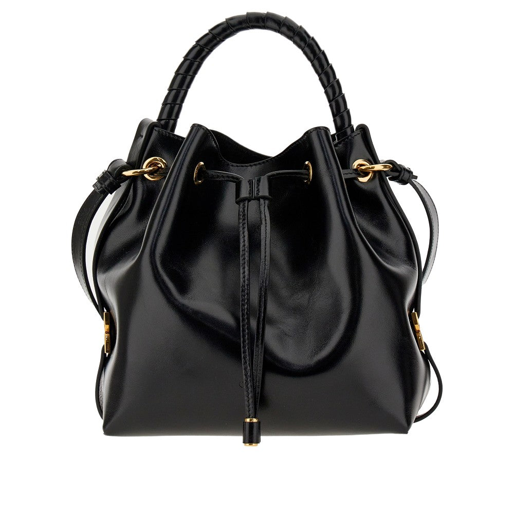 'Marcie' leather bucket bag