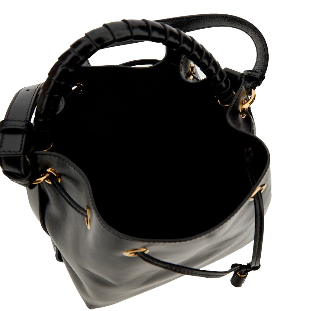 'Marcie' leather bucket bag