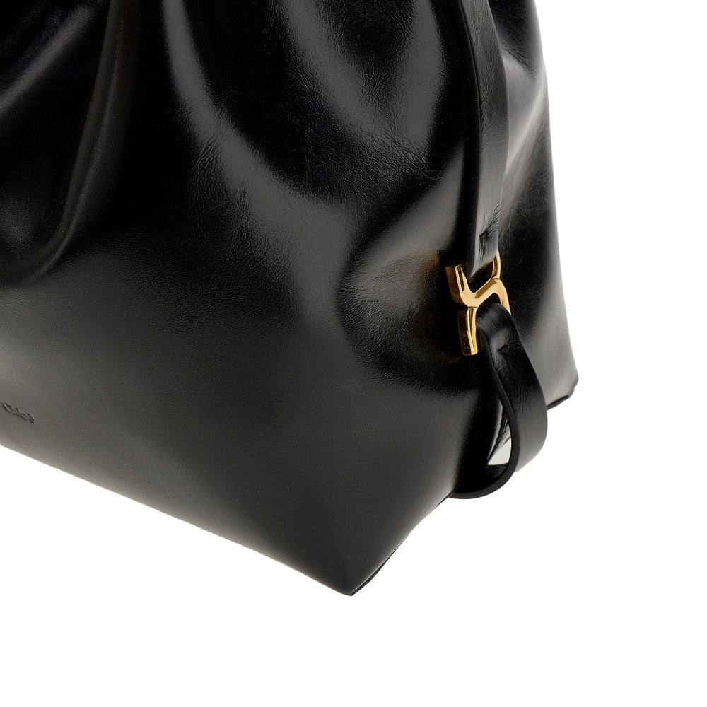 'Marcie' leather bucket bag