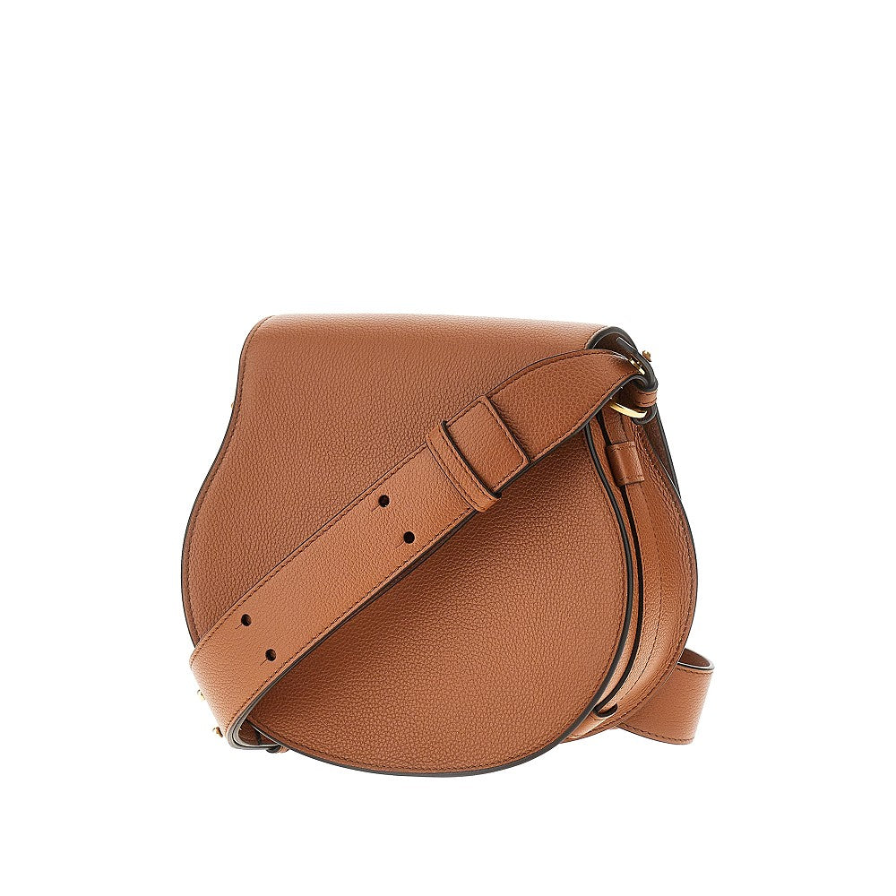 Borsa a tracolla 'Marcie' in pelle granata