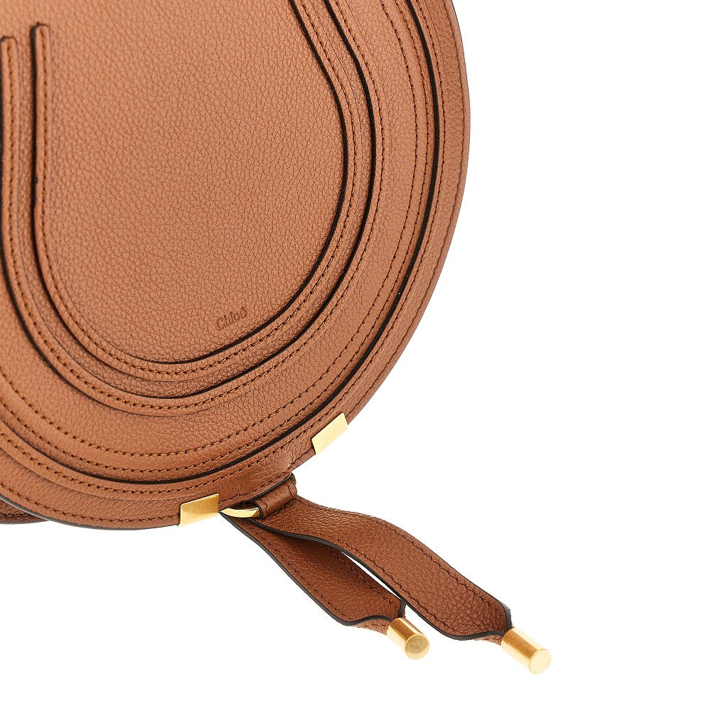 Borsa a tracolla 'Marcie' in pelle granata