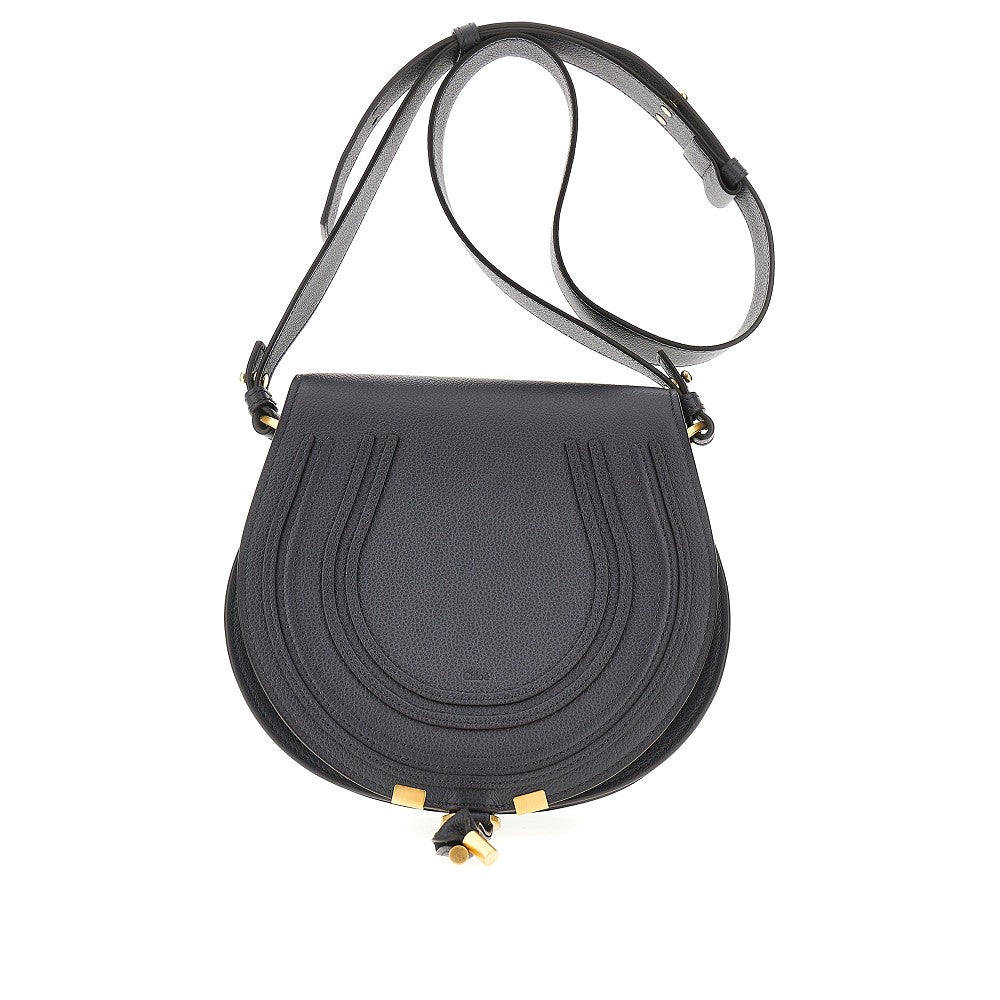Borsa a tracolla 'Marcie' in pelle granata