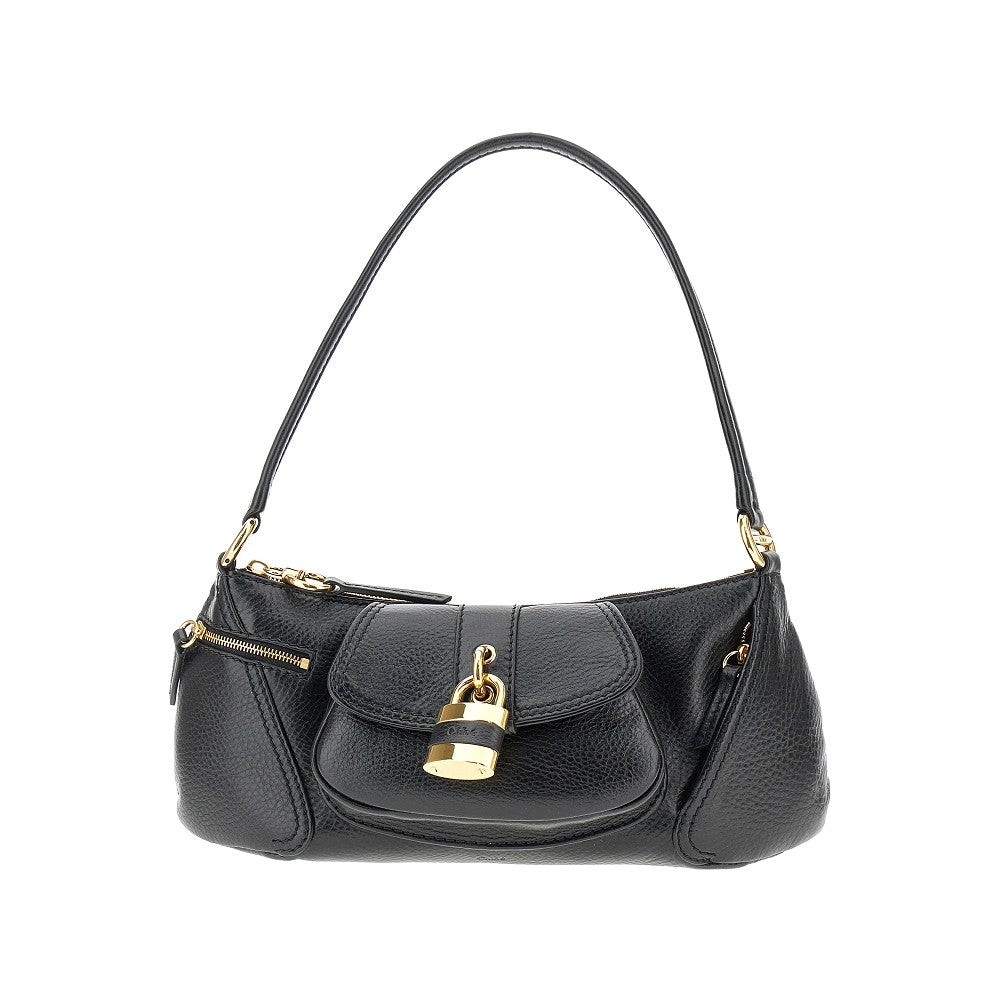 Grained leather 'The 99' shoulder bag