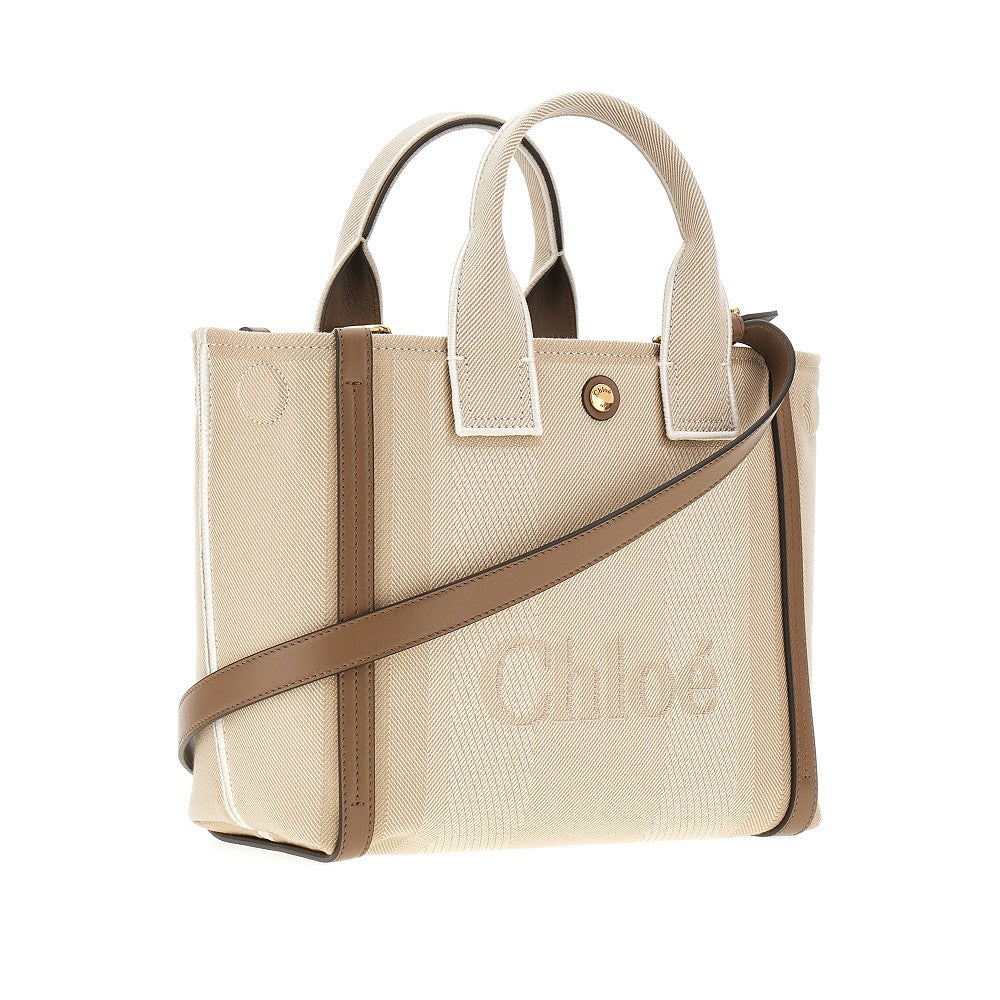 Borsa 'Chloé Carry' piccola in tela