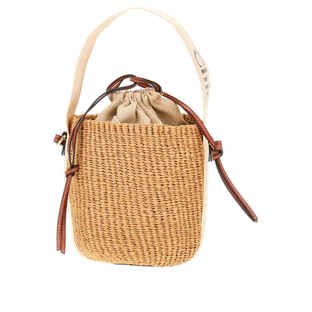 Basket bag piccola 'Woody'