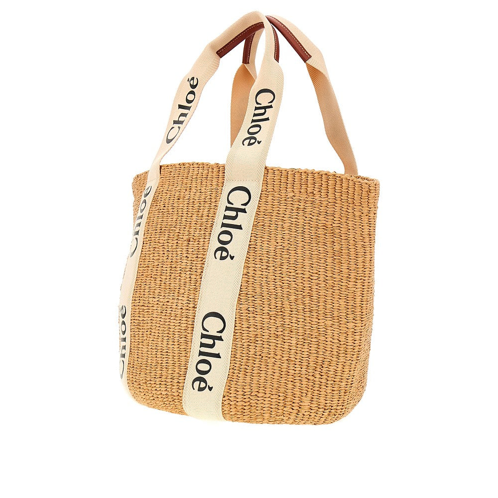 Basket bag grande 'Woody'