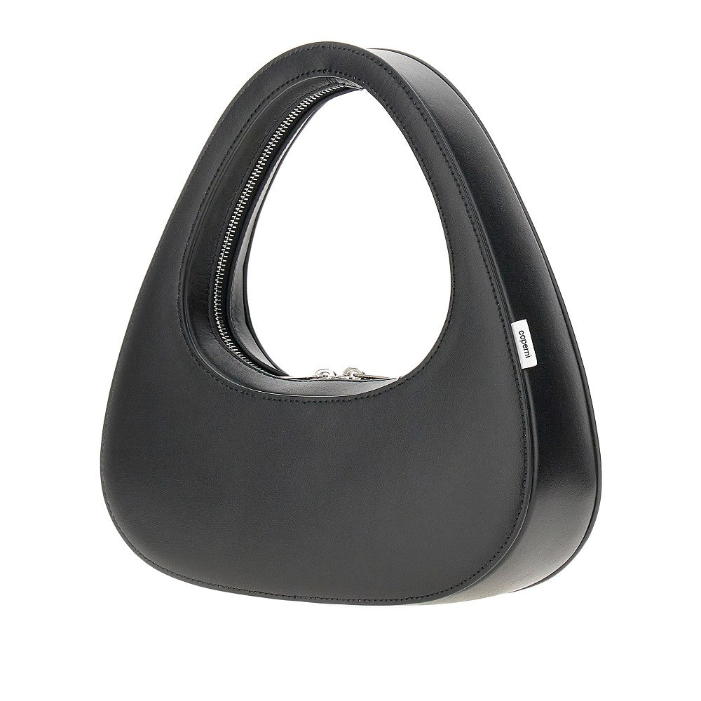 Borsa Swipe Baguette in pelle