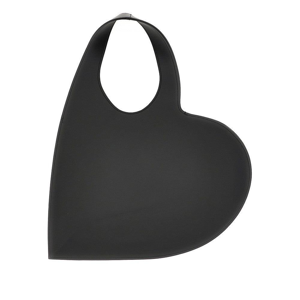 Tote Bag Double Heart in pelle