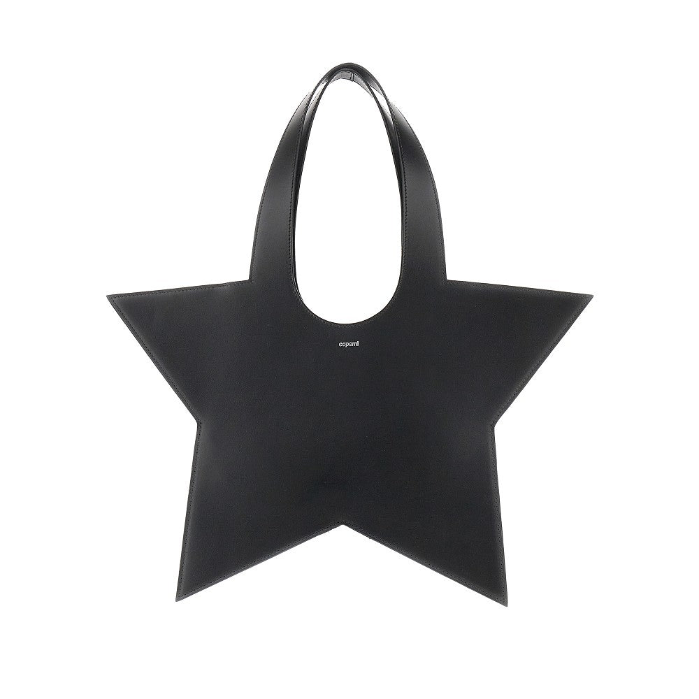 Leather mini 'Star' tote bag