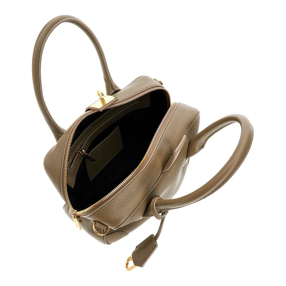 Borsa 'Vita' in pelle martellata
