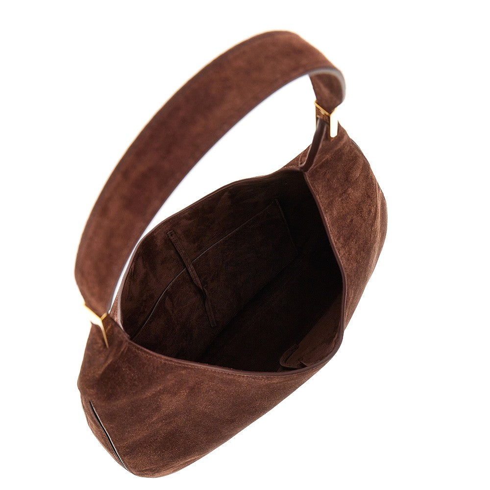 Suede leather 'Florence Hobo' bag